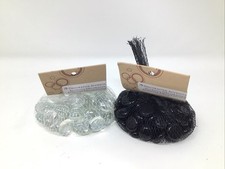 Glass Gems Round Iridescent Clear Dark Brown 24 Oz Decorative Accent Vase Filler