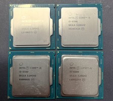 Intel Core I5 6500 SR2L6 3.20GHz CPU Processor, Lot Of 4