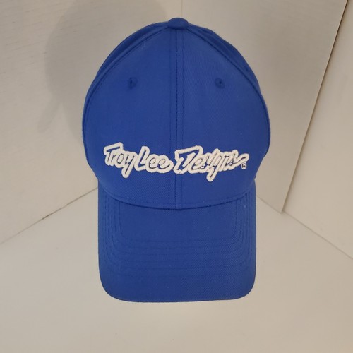 Troy Lee Designs TLD Snapback Hat Cap Blue Motocross Adjustable Baseball Mens