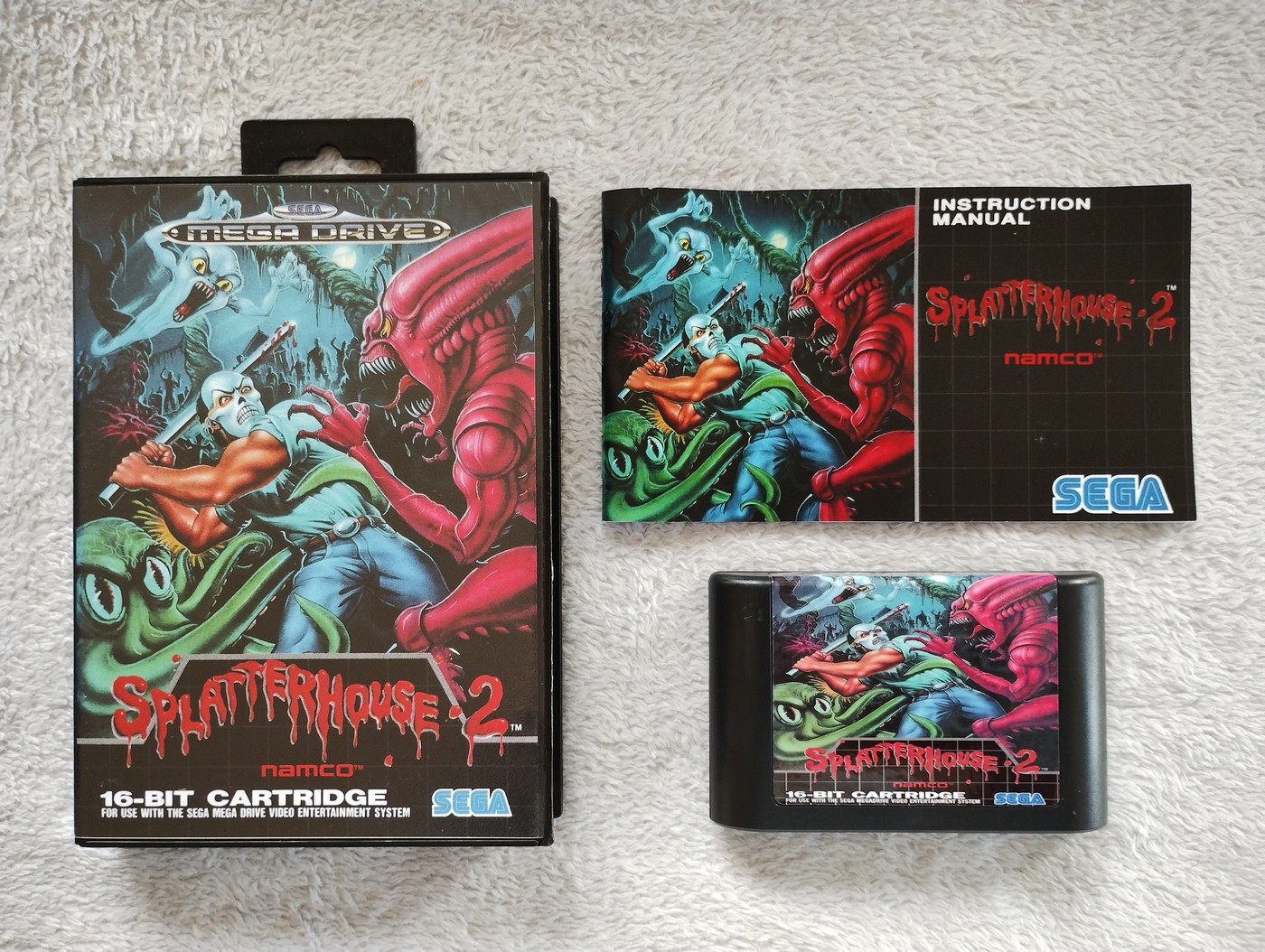 Sega Megadrive Cartmod / splatterhouse 2
