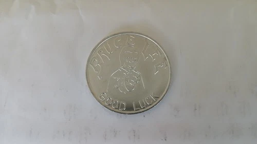 BRUCE LEE  GOOD LUCK TOKEN 1974