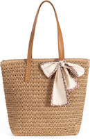 Boshiho Summer Stroh Strandtasche Damen - 2026 NatüRlich Geflochtene Handtasche,