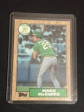 Mark McGwire 1987 Topps Baseball Card #366 (NM)