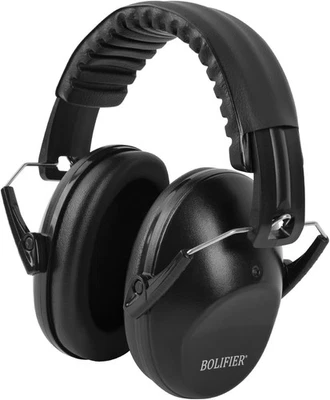BOLIFIER Kids Ear Defenders,Safety Earmuffs Ear Protectors Noise Reduction Head
