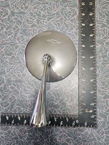 1964 1965 1966 1967  Chevrolet Corvette OEM Chrome Bow Tie Side Mirror # 3839611