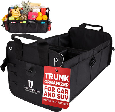 Car Organizers and Storage Premium Adjustable Multi Compartments Car Storage Org