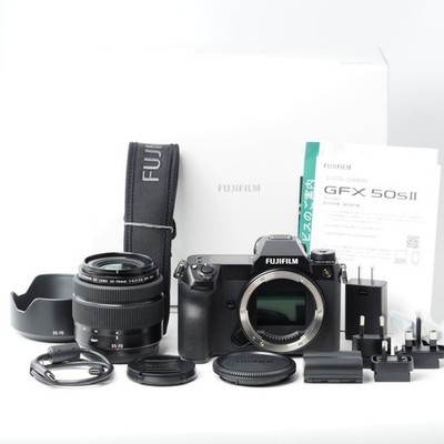 Fujifilm GFX 50S II GF35-70mm Lens kit Shutter Count 110 [Top Mint] US Stock