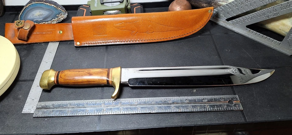 Cuchillo Bowie Kershaw Crocodile Hunter Alemania 3757 Foto 2 de 4