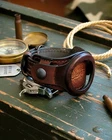 Handmade Brown Leather Watch Strap 20mm Military watch Bund Band w/ 2 Covers