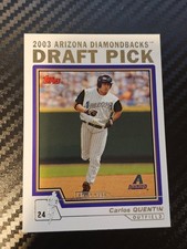 2004 Topps - Carlos Quentin #670 (RC) Arizona Diamondbacks 