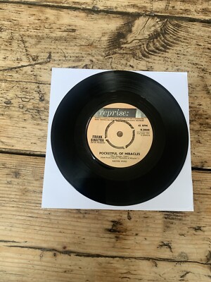 Frank Sinatra Pocketful Of Miracles 7x £1.25 vinyl 45s for £10 incl. post EX con