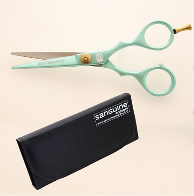 Sanguine Haarschere Friseurschere, Präsentationskoffer, Friseurschere