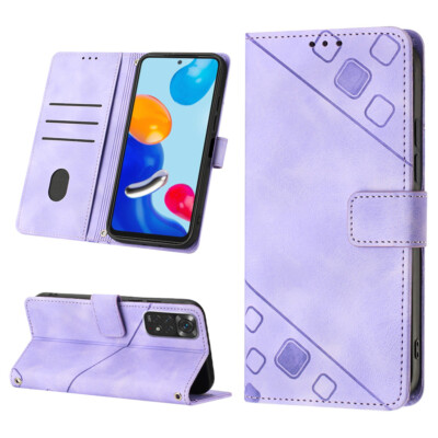 Cover Portafoglio Per Xiaomi Redmi Note 11/11S 4G - Pelle PU Con Slot Carte, Supporto Pieghevole, Chiusura Magnetica, Colore Viola