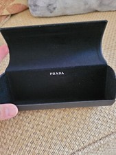 Prada Optical Case Eyeglass Black Hard Box Magnetic Original and Authentic