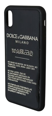 Smartphones Iphone X $200 DOLCE GABBANA Phone Case Cover Black