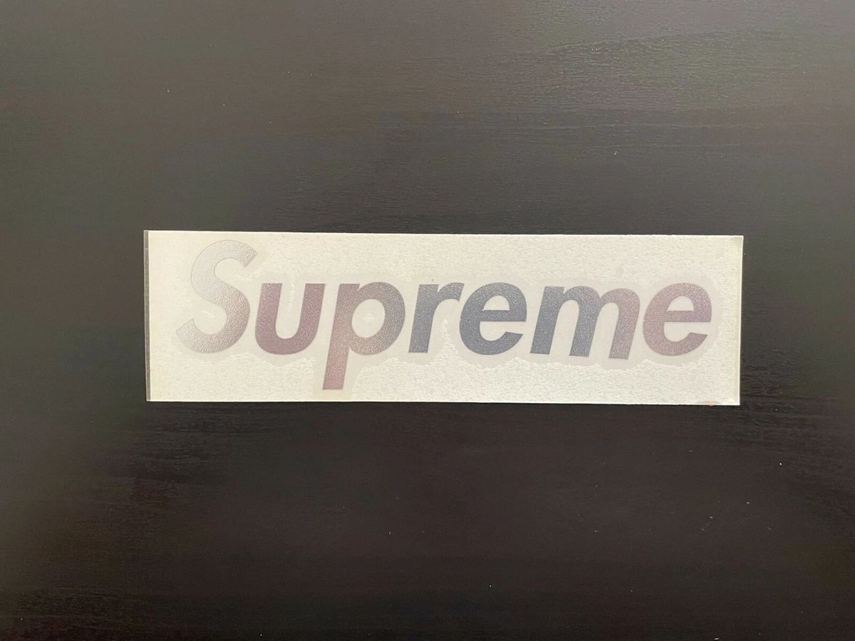 Supreme Die Cut Box Logo Sticker 2000 NOS Rare Box Logo