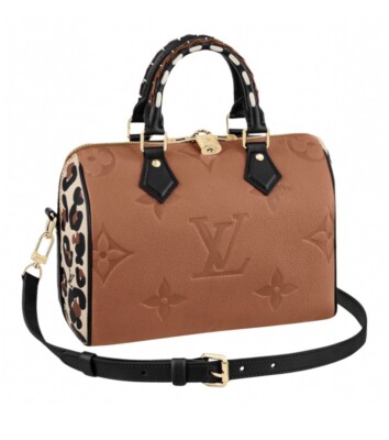 LOUIS VUITTON SPEEDY 25 WILD AT HEART Caramel Bag 🦄 Limited