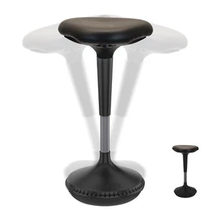 WOBBLE STOOL perchoir de perche actif debout debout bureau noir
