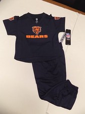 CHICAGO BEARS TEAM APPAREL 2 PC PLAY SET SIZE 12 MONTHS NWT