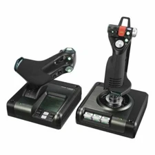 Logitech X52 Professionnel HOTAS Contrôleur de la manette du système de vol Joystick