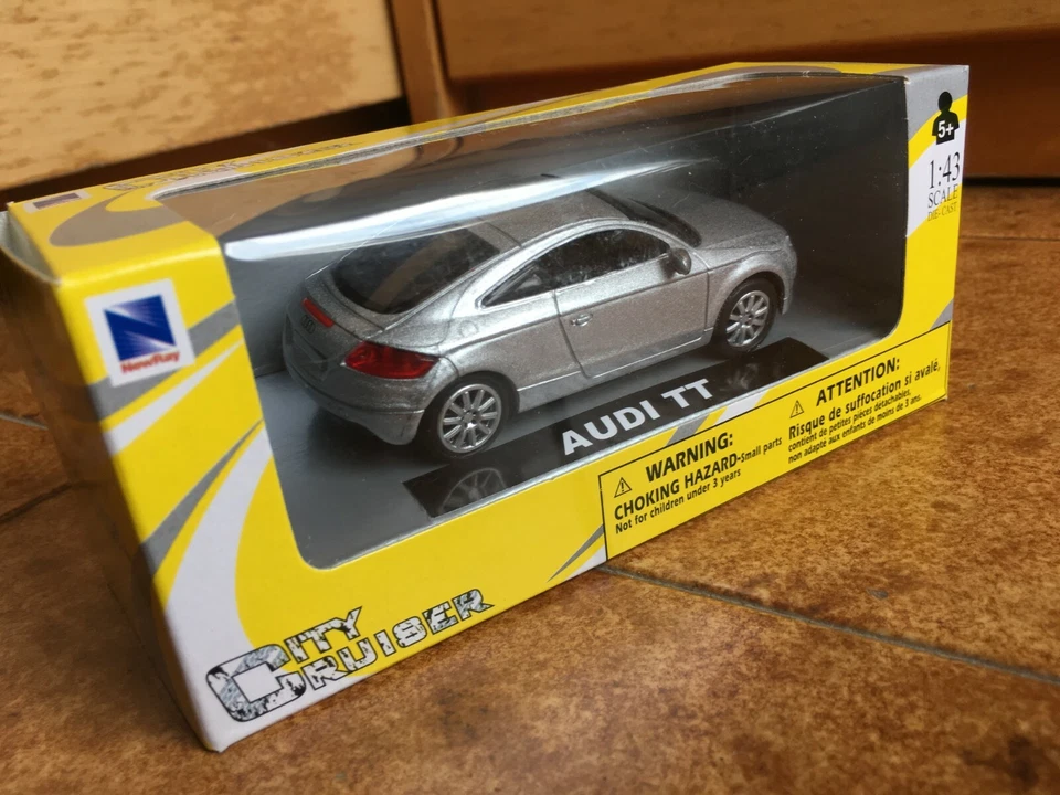 AUDI TT MK2 mark 2 scala 1/43 NEWRAY NEW RAY NEW-RAY city cruiser - Immagine 3 di 4