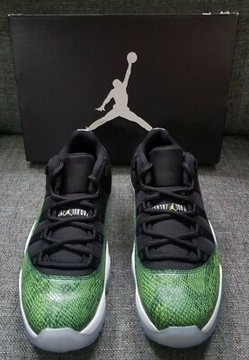 Nike Air Jordan 11 Retro Low Nightshade Green Snakeskin 2014 US
