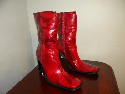 bronx red boots