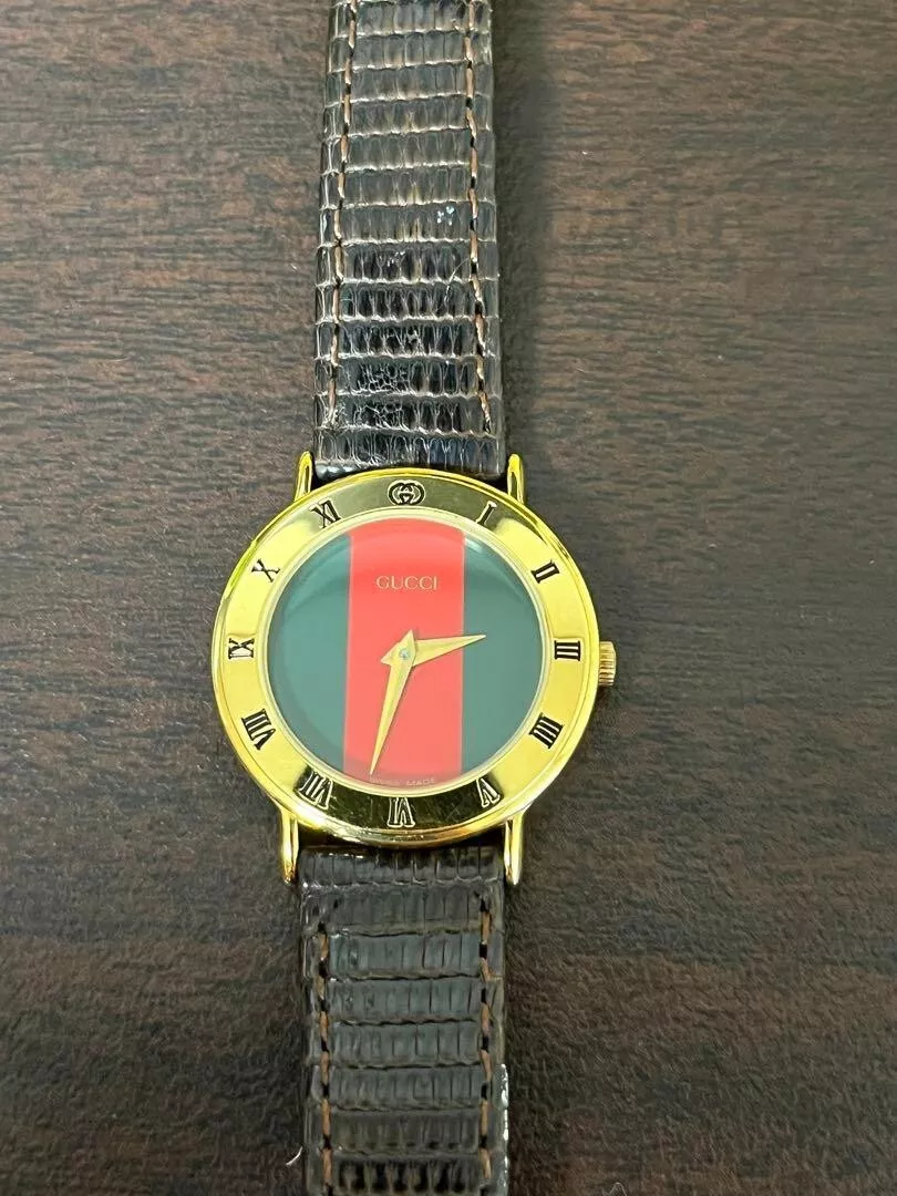 GUCCI Women s Watch Sherry Line Dial 3000M Roman Quartz Vintage
