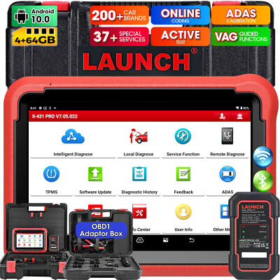 LAUNCH X431 PROS V+ PRO3S+ PRO 5 OBD2 Diagnosegerät ALLE SYSTEM  Programmer