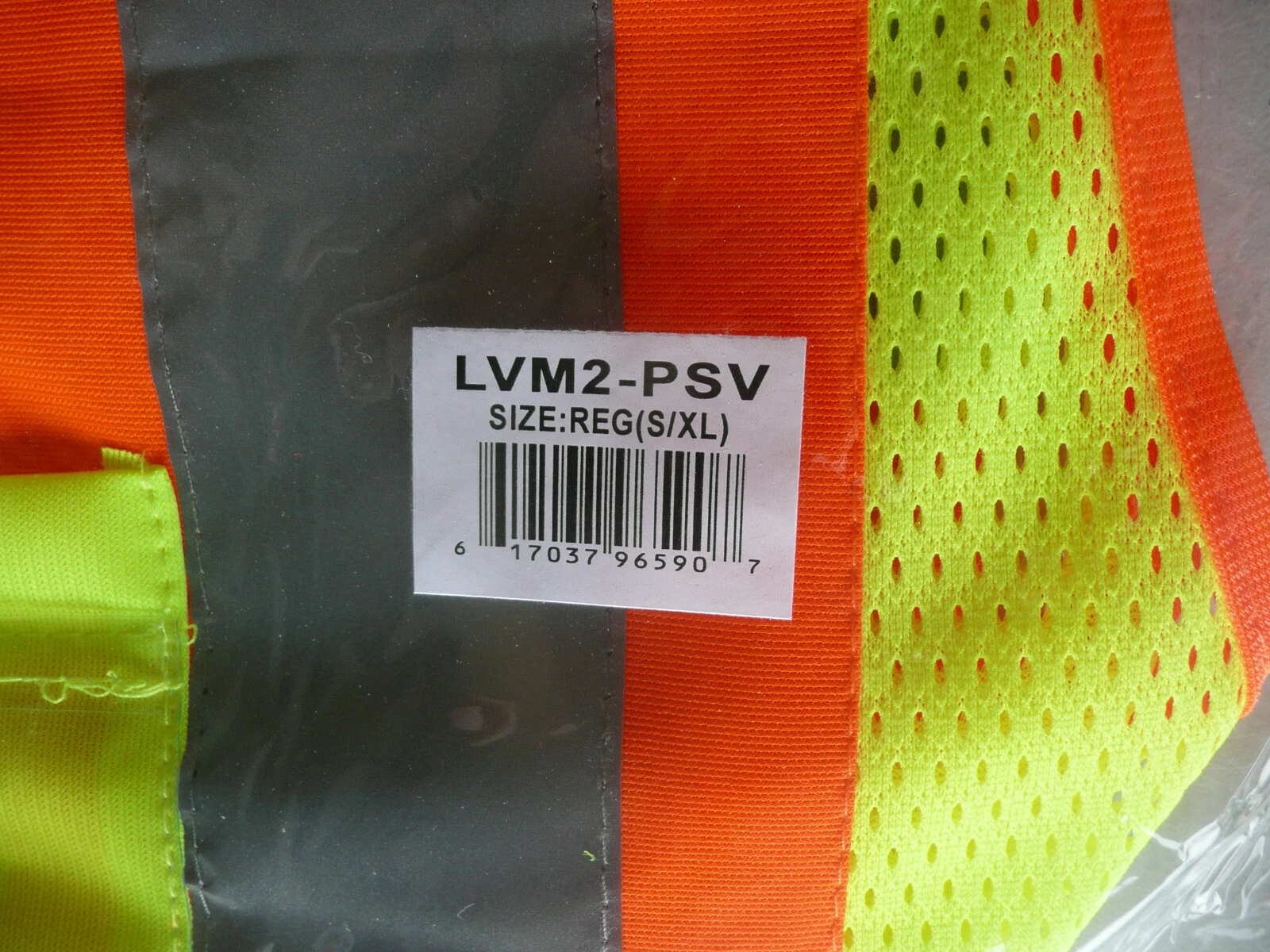 Petra Roc LVM2-PSV-REG ANSI-107 Class 2  Safety Vest, Adjustable Small - X-Large image 4