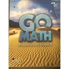 Holt McDougal Go Math Student Interactive Worktext Grade 8 2015 Homeschooling