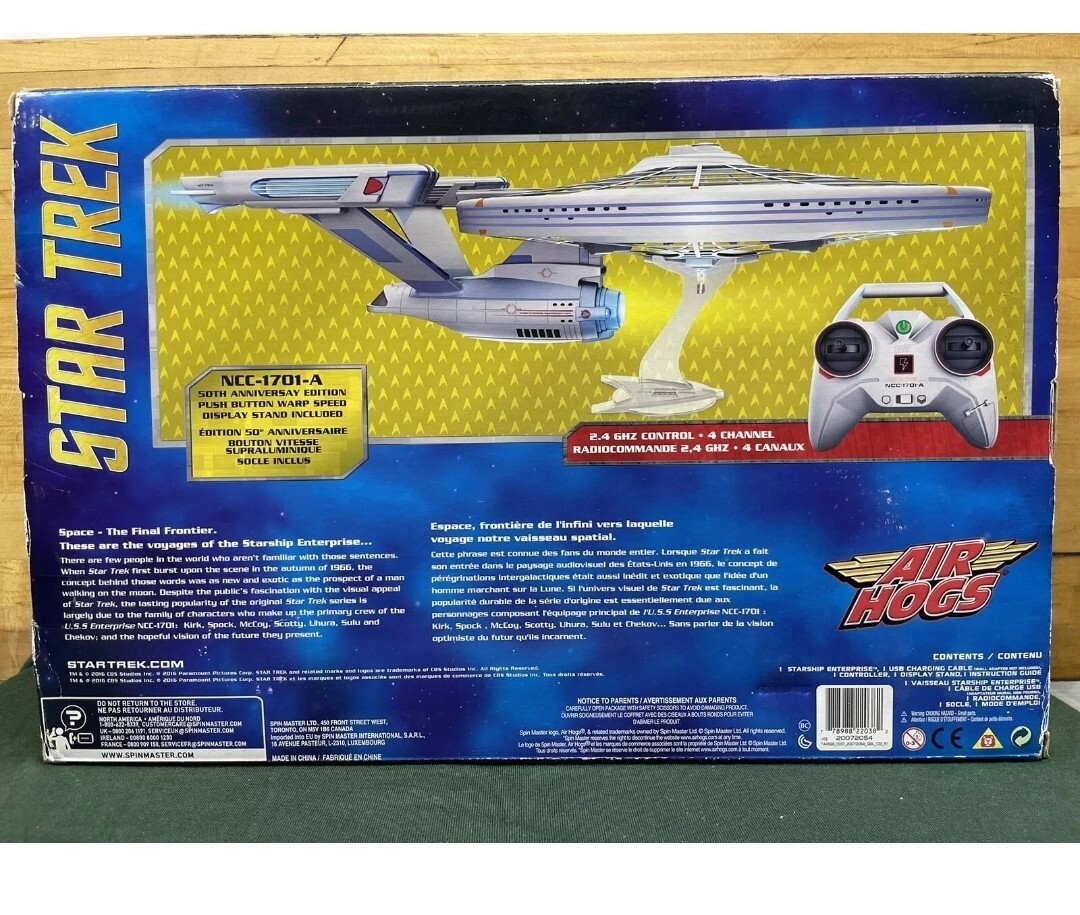 Drone Air Hogs Uss Enterprise Drone Show Starship Enterprise