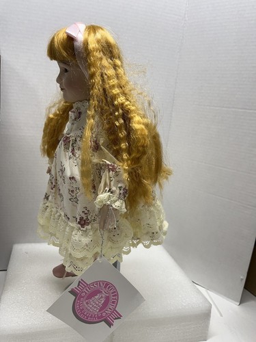 Bambola in porcellana artigianale collezione Tussini Andrea 31158. Nuovo con scatola originale - Foto 6 di 8