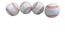 Set of 4 Baseball Pulls Cabinet Door Knobs Pulls Childs Dresser Drawers