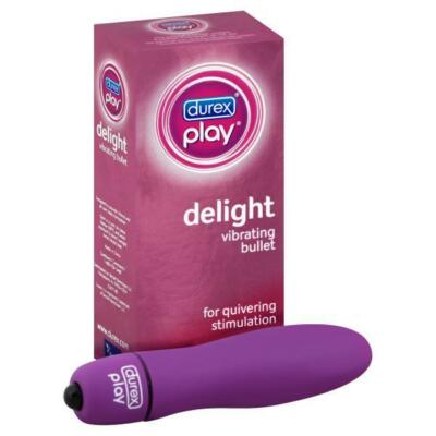 Durex Play Delight Vibrating Bullet For Quivering Stimulation Waterproof SEALED