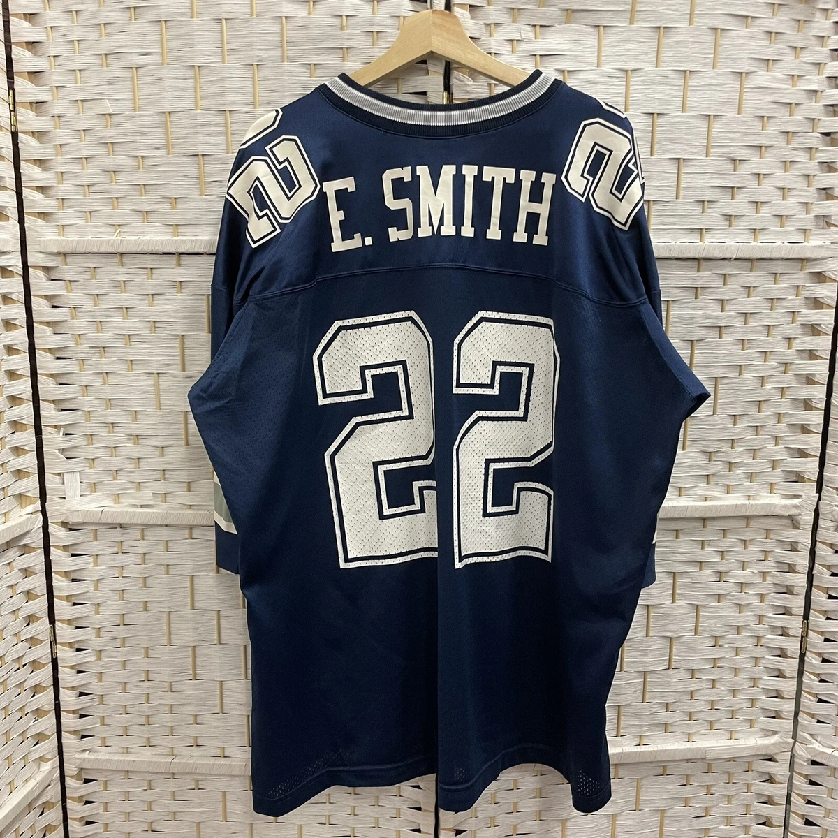 Nike Dallas Cowboys No22 Emmitt Smith Black Impact Women's Stitched NFL Limited Jersey