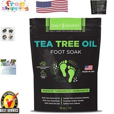 Aromatherapy Foot Soak with Epsom Salt  Essential Oils - Soothe Tired Feet 16oz
