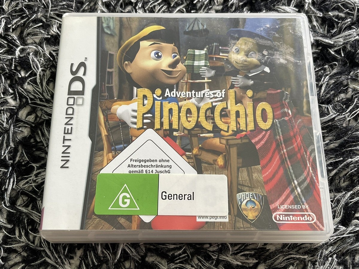 Adventures of Pinocchio - Nintendo DS - Rare Phoenix Games | eBay