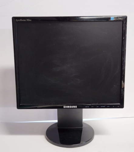 Samsung 17" SyncMaster 743BX 4:3 TFT LCD Monitor 1280x1024 With Power Cord - Picture 2 of 13
