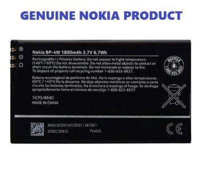 Bateria Nokia Lumia 820 / 1800Mah 6.7Wh Li-Polymer 3.7V Oryginalny (BP - Foto 13