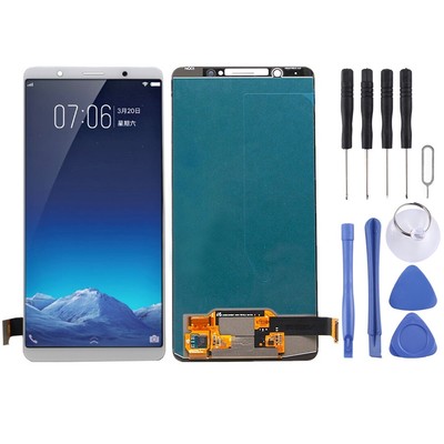 TFT LCD Screen for Vivo X20 Plus with Digitizer Full Assembly (White)