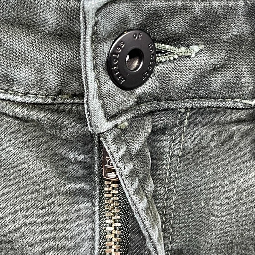 Jean Articles of Society para mujer verde ajustado tiro medio bolsillos talla 28 Foto 3 de 4