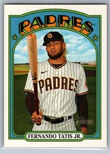 2021 Topps Heritage - SP Throwback Uniform Variation #137 Fernando Tatís Jr.