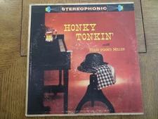 Eddie Piano Miller – Honky Tonkin' - Palace PST-617 Vinyl LP G+/F