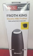 Rapid Brands Bravo Froth King Electric Milk Frother Battery Operated NIB