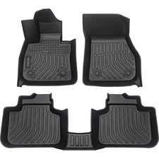 3D Floor Mats Liner Carpets For 2016-2022 BMW X1 F48 TPE Rubber All Weather