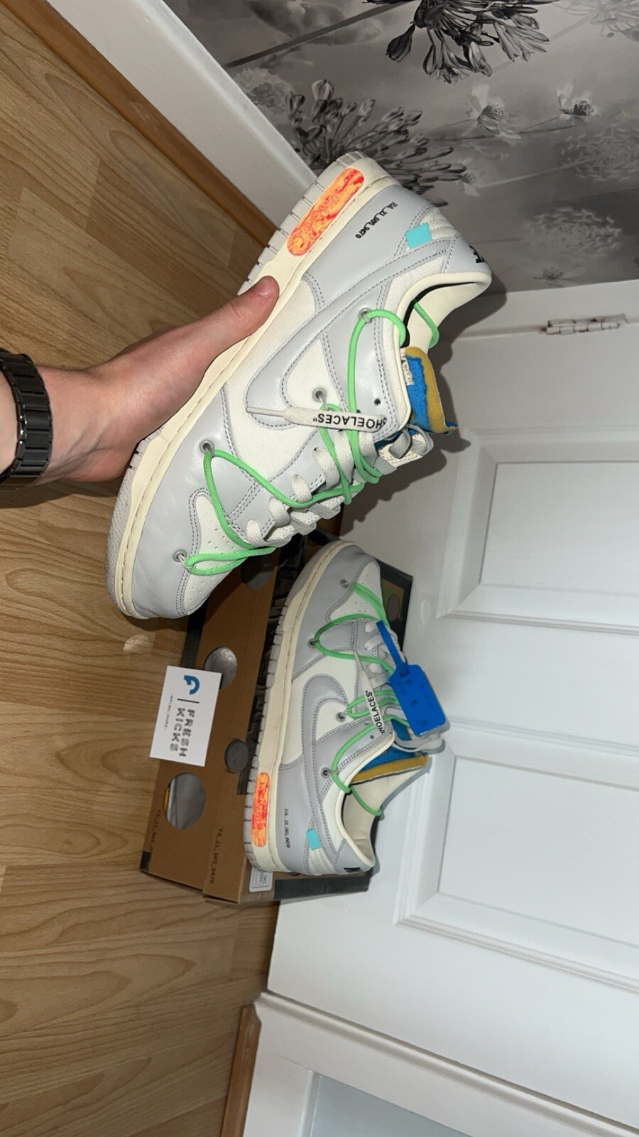 OFF WHITE X NIKE Taglia 9 5 Nike Off White x Dunk Low Lotto 26 di 50 condizioni 9 10