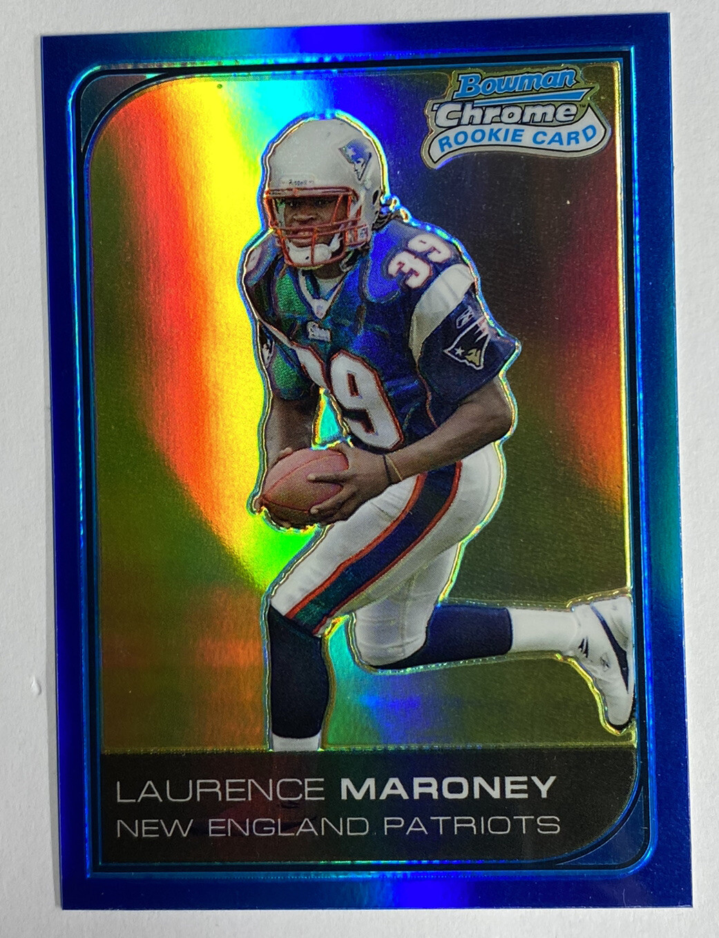 Laurence Maroney Bowman Chrome #270 Blue Refractor