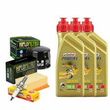 KIT/TAGLIANDO BMW F/800 R 2010/2016 FILTRI OLIO ARIA CANDELE CASTROL 10W40