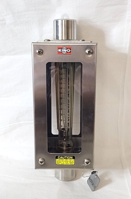 King Instrument Co 7311223053W Liquid Tube Flowmeter 200Psi 200ºF 6 GPM  *NEW*